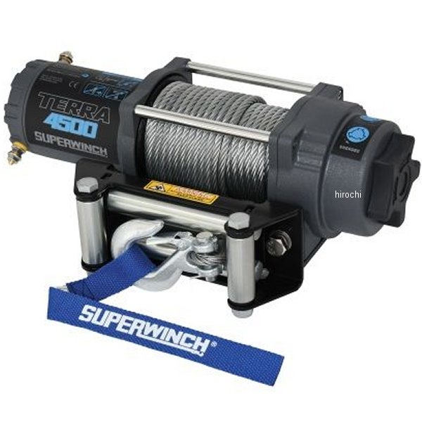スチールロープ Terra 4500 ウインチ 15/64インチ x 50フィート