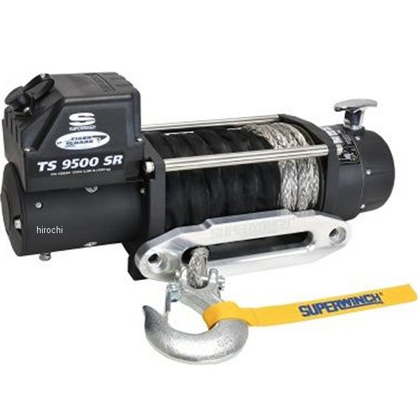 合成ロープ Tiger Shark 9500 ウインチ 3/8インチ x 80フィート