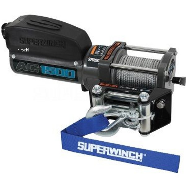 ワイヤーロープ グレー リンクル 1,500 lbs. 1.1 HP 120V AC 1/8 In x 35ft.