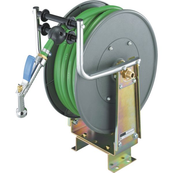 水用ホースリールガン付 内径12.7mm×15m
