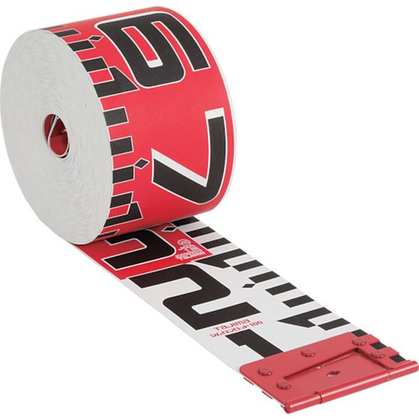 シムロンロッド-100長さ 30m/裏面仕様 1mアカシロ/紙函