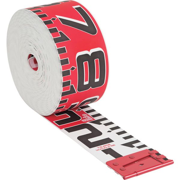 シムロンロッド-100長さ 50m/裏面仕様 1mアカシロ/紙函