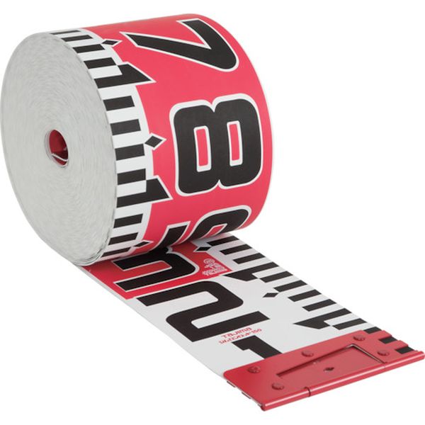 シムロンロッド-150長さ 50m/裏面仕様 1mアカシロ/紙函