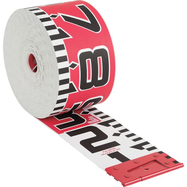 シムロンロッド-120長さ 50m/裏面仕様 1mアカシロ/紙函