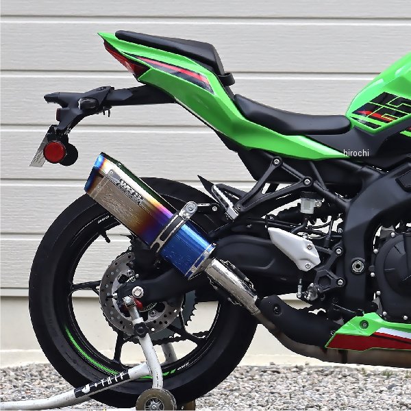 SS-OVAL スリップオンマフラー ZX-25R SE 焼き色タイプ