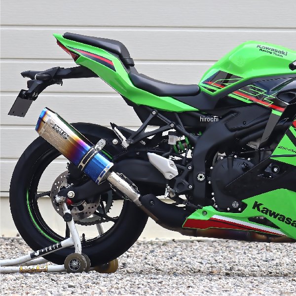 SS-OVAL スリップオンマフラー ZX-4R SE 焼き色タイプ