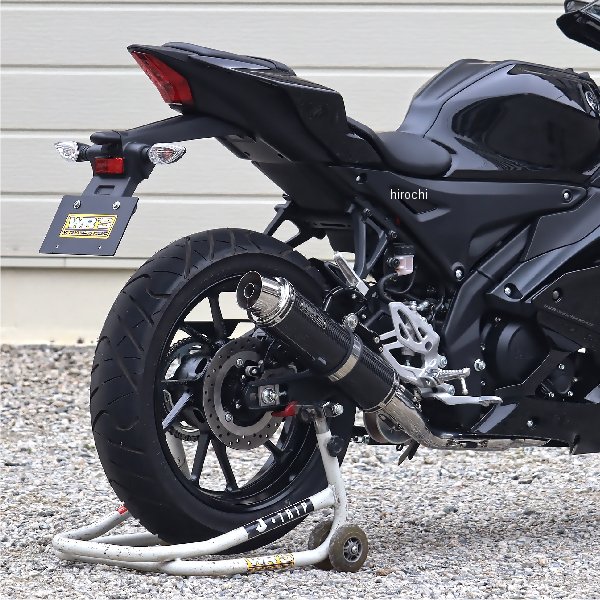 ラウンド フルエキゾースト MT-125 カーボンサイレンサー