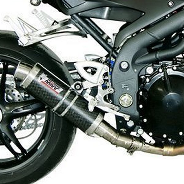 スリップオンマフラー ローポジション GP 07年-10年 トライアンフ スピードトリプル カーボン