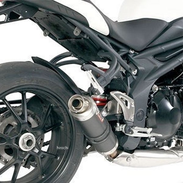 スリップオンマフラー ローポジション GP 11年-15年 トライアンフ スピードトリプル カーボン