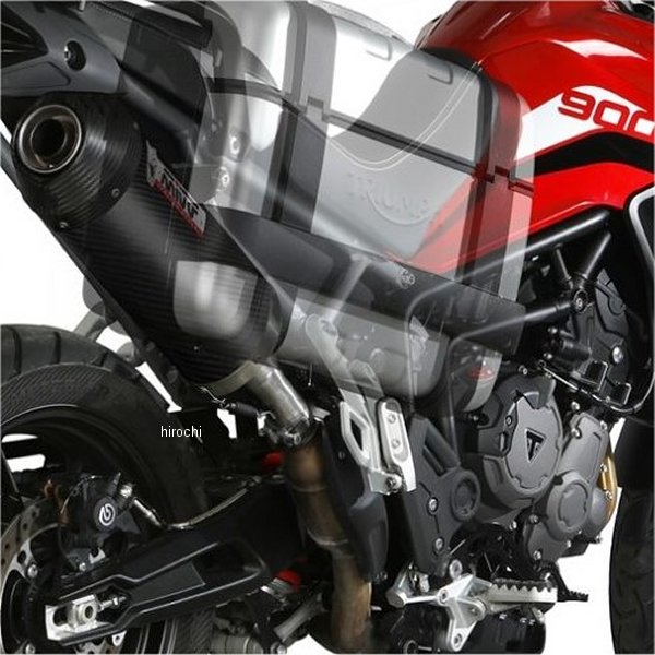 スリップオンマフラー OVAL 21年-22年 Tiger900Rally カーボン