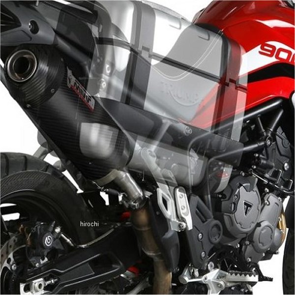 スリップオンマフラー OVAL 21年-22年 Tiger900GT カーボン