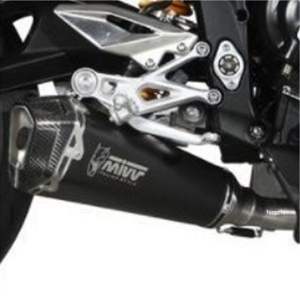 スリップオンマフラー DELTA 17年-21年 トライアンフ Street RS ブラックステンレス