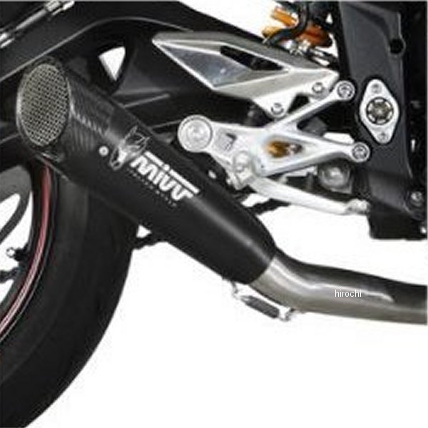 スリップオンマフラー X-M5 17年-21年 トライアンフ Street RS ブラックステンレス