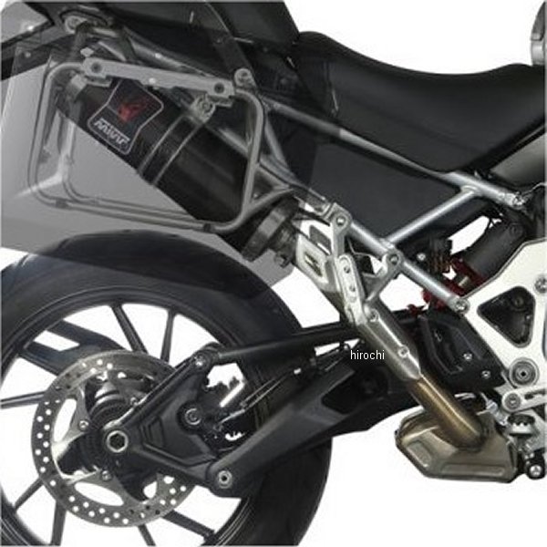 スリップオンマフラー DAKAR BLACK 21年-22年 Tiger1200GT ステンブラック