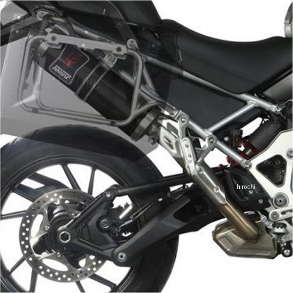 スリップオンマフラー DAKAR BLACK 21年-22年 Tiger1200Rally ステンブラック