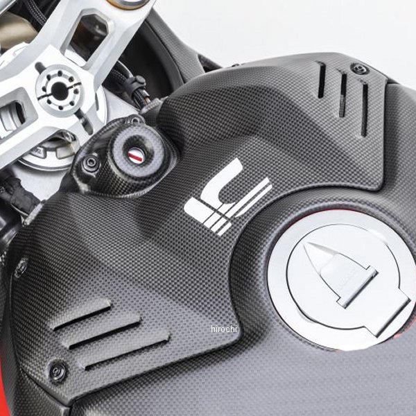 アッパータンクカバー 艶なし 20年-21年 ドゥカティ PANIGALE V4 マットカーボン