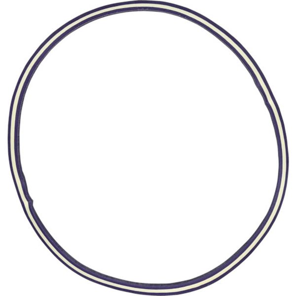 ツインバンド 紫白 折径120mm 15本入