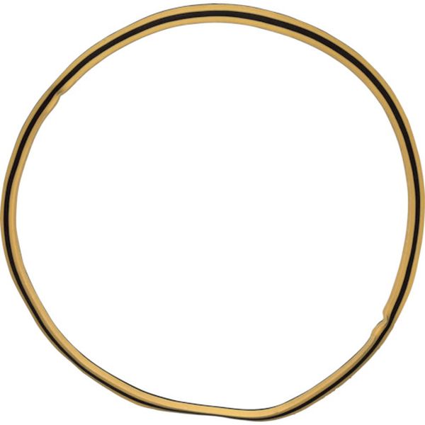 ツインバンド 江戸茶 折径120mm 15本入