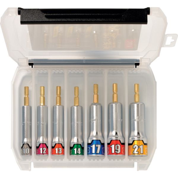 インパクトドライバ用ソケットビットセット［7点］