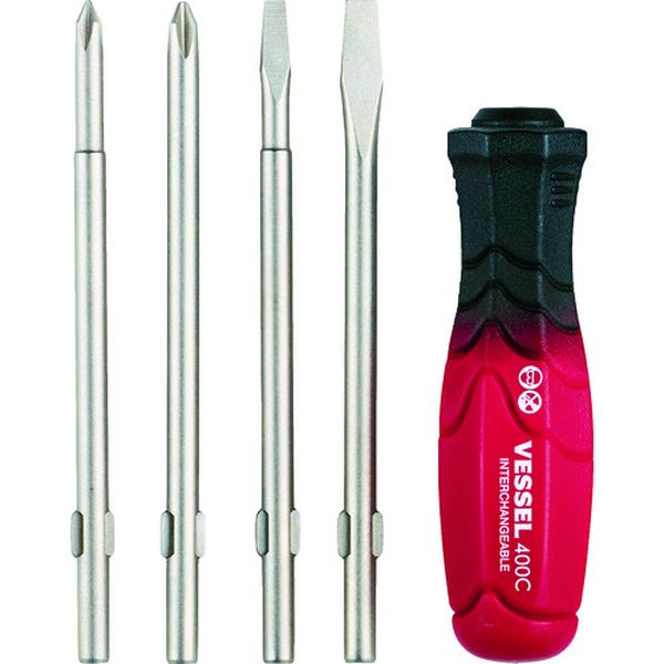 デュアルトーン差替ドライバー(4本組)