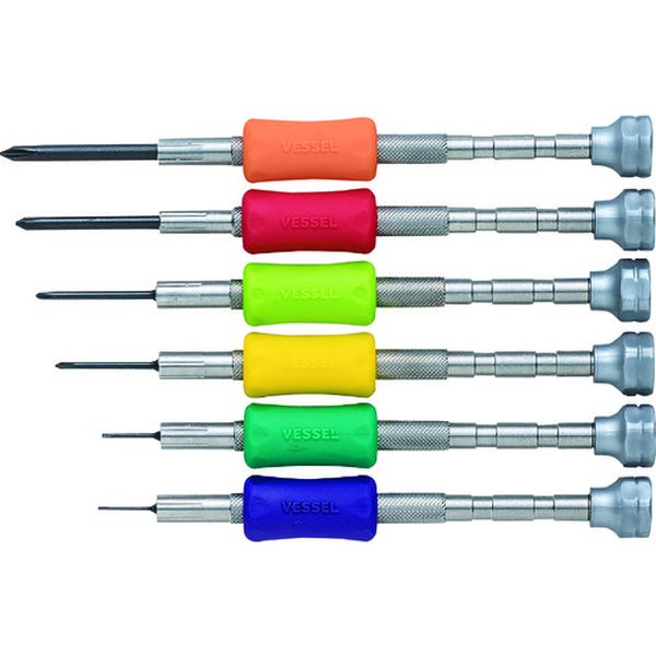 精密ドライバーセット  6サイズ入り