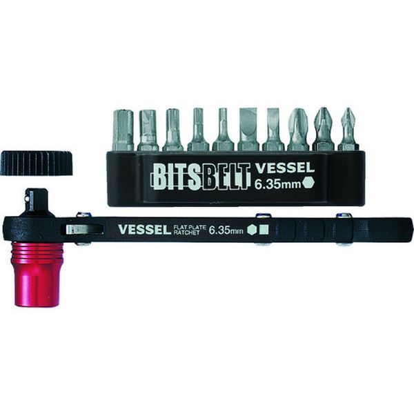ベッセル 板ラチェットビスキャッチ No.(ビット10本組)