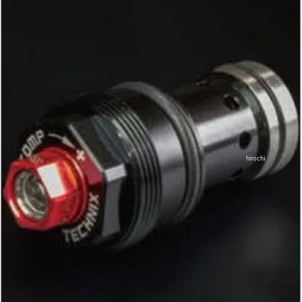 TGR リアショック用デュアルコンプレッションアジャスター K01 ブラック