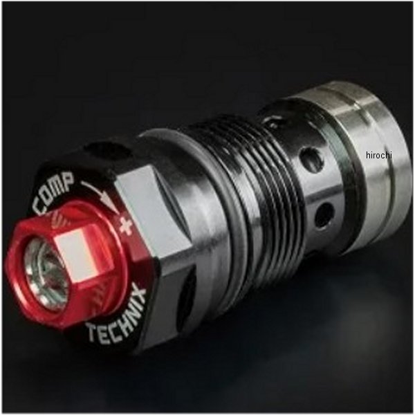 TGR リアショック用デュアルコンプレッションアジャスター K02 ブラック