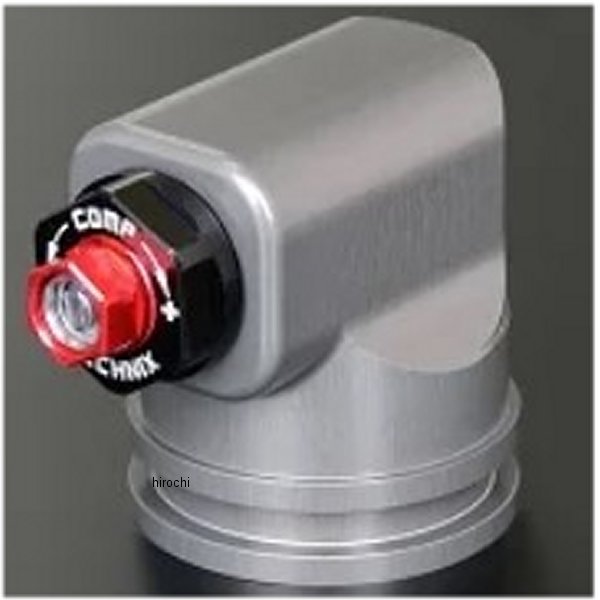 TGR リアショック用デュアルコンプレッションアジャスター S01 シルバー