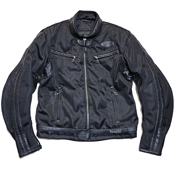 TFJ1801 トゥエンティ・フォー・セブン カスタムレザース 24/7 Custom Leathers 春夏モデル メッシュジャケット 黒/黒