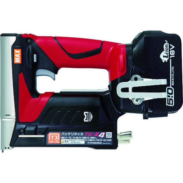 バッテリタッカセット 18ボルト 5.0アンペアセット ティ3ステープル用