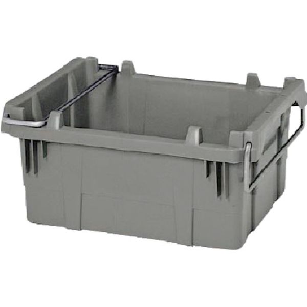 TH型コンテナ(取っ手付)  グレー