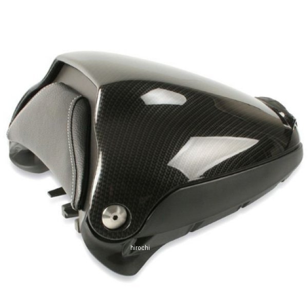 ストレージポッド 14年以降 BMW RnineT パイピング:カーボン仕上げ 黒パッド