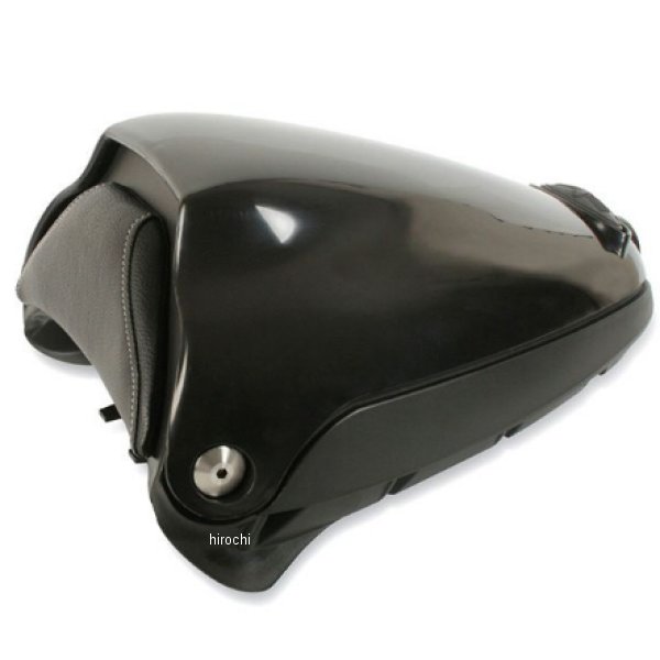 ストレージポッド 14年以降 BMW RnineT パイピング:未塗装 黒パッド