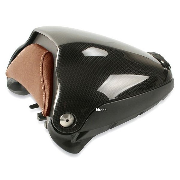 ストレージポッド 14年以降 BMW RnineT パイピング:カーボン仕上げ ブラウンパッド