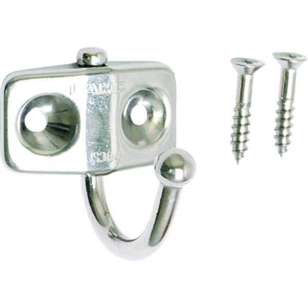 (110020018)ステンレス鋼製玉付回転フック