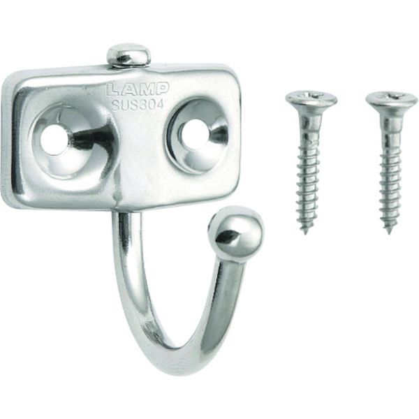 (110020019)ステンレス鋼製玉付回転フック