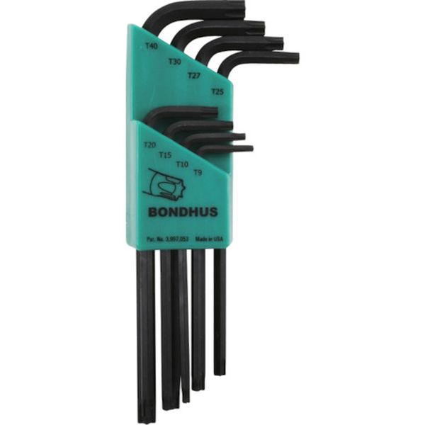 トルクス［［R］］L-レンチ ロング セット8本組(T9-T40)