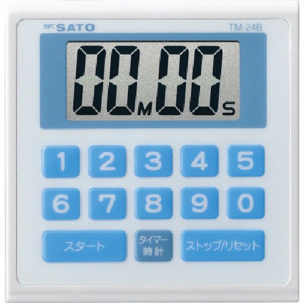TM24B  キッチンタイマー  (ブルー) (1703-20)