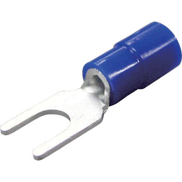 2Y5MBLU   環境配慮形絶縁被覆付Y形端子Y形(100個入)より線1.04～2.63
