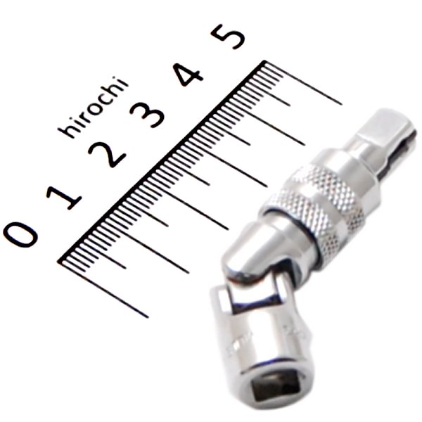 1/4インチ ユニバーサル ジョイント 全長 2-1/4インチ