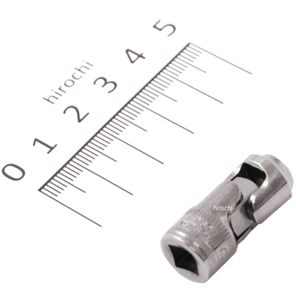 フランクドライブ 1/4インチ ユニバーサル シャロー ソケット 6角 5mm