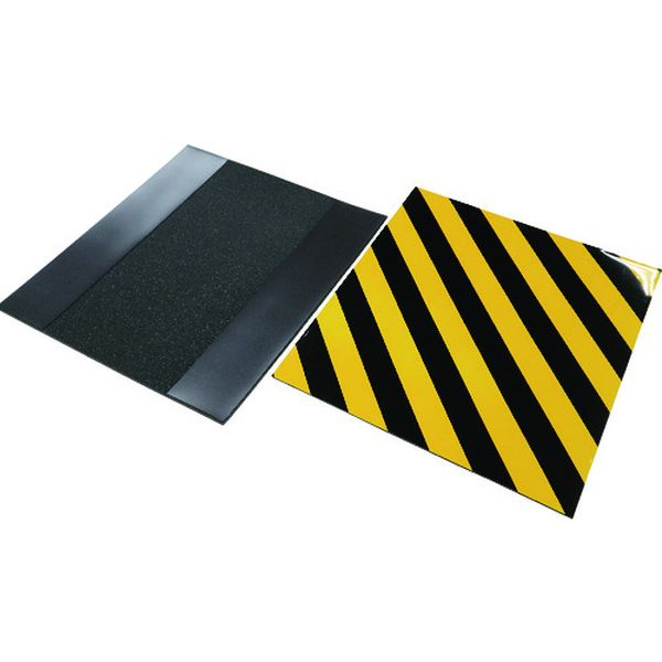 日東エルマテリアル NEWトラクッション マグネットタイプ 5mm×450mm×500mm 黄/黒