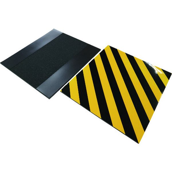 日東エルマテリアル NEWトラクッション マグネットタイプ 8mm×450mm×500mm 黄/黒