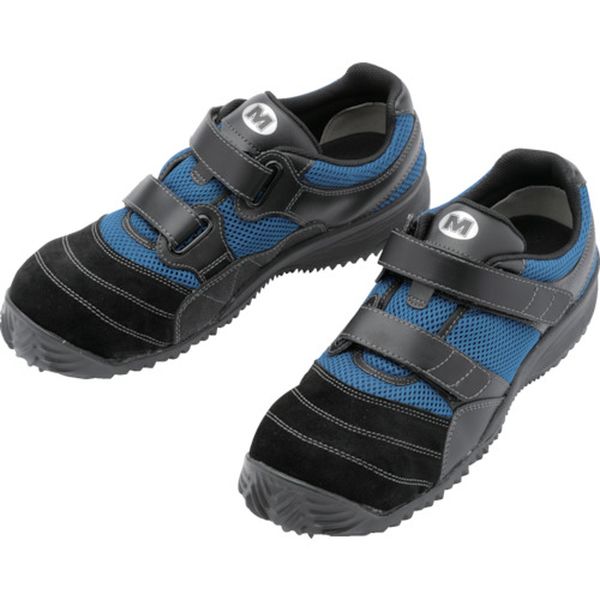 屈曲作業向けプロスニーカー TS-115N黒/ブルー 27cm