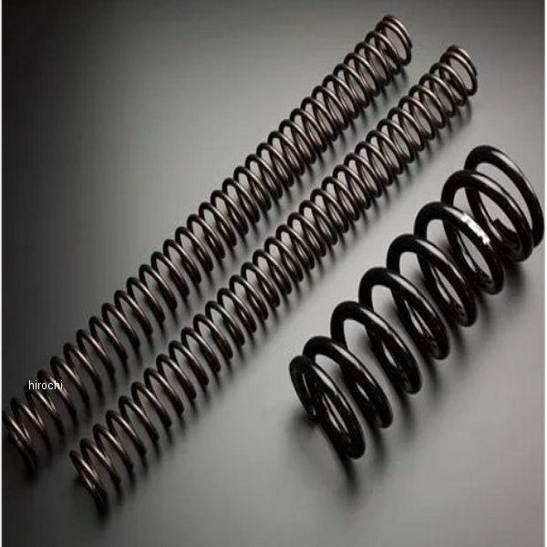 TGR ソフトスプリング 前後セット F4.2N/mm R62N/mm 20年以降 テネレ700 ブラック