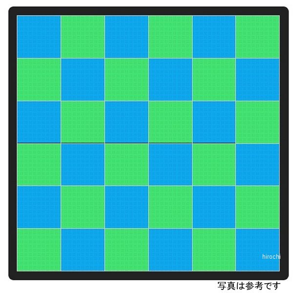 Bike-1セット 1,090mm×2,410mm 青/緑