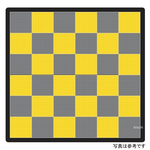 Bike-1セット 1,090mm×2,410mm ダークグレー/黄