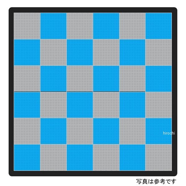 Bike-1セット 1,090mm×2,410mm ライトグレー/青