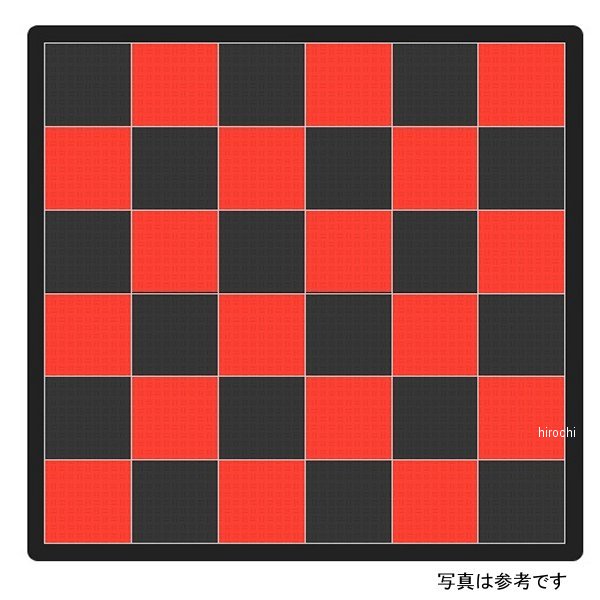 Bike-2セット 2,080mm×2,410mm 黒/赤